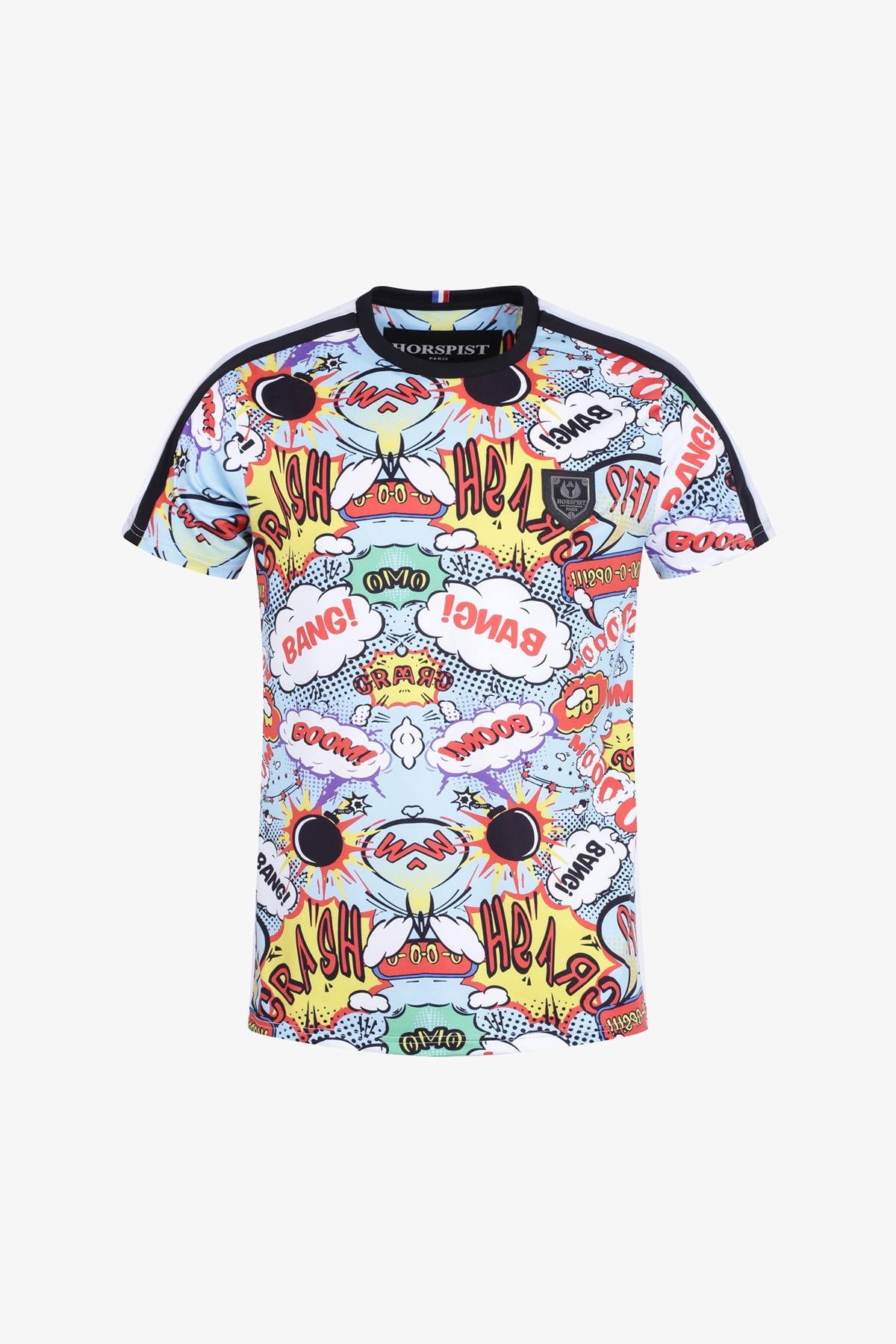 Colorful round neck t-shirt - Image n°8