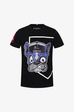 Rhinestone dog head t-shirt - Image n°7