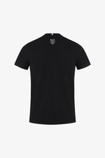 Black t-shirt with rhinestones - Image n°8