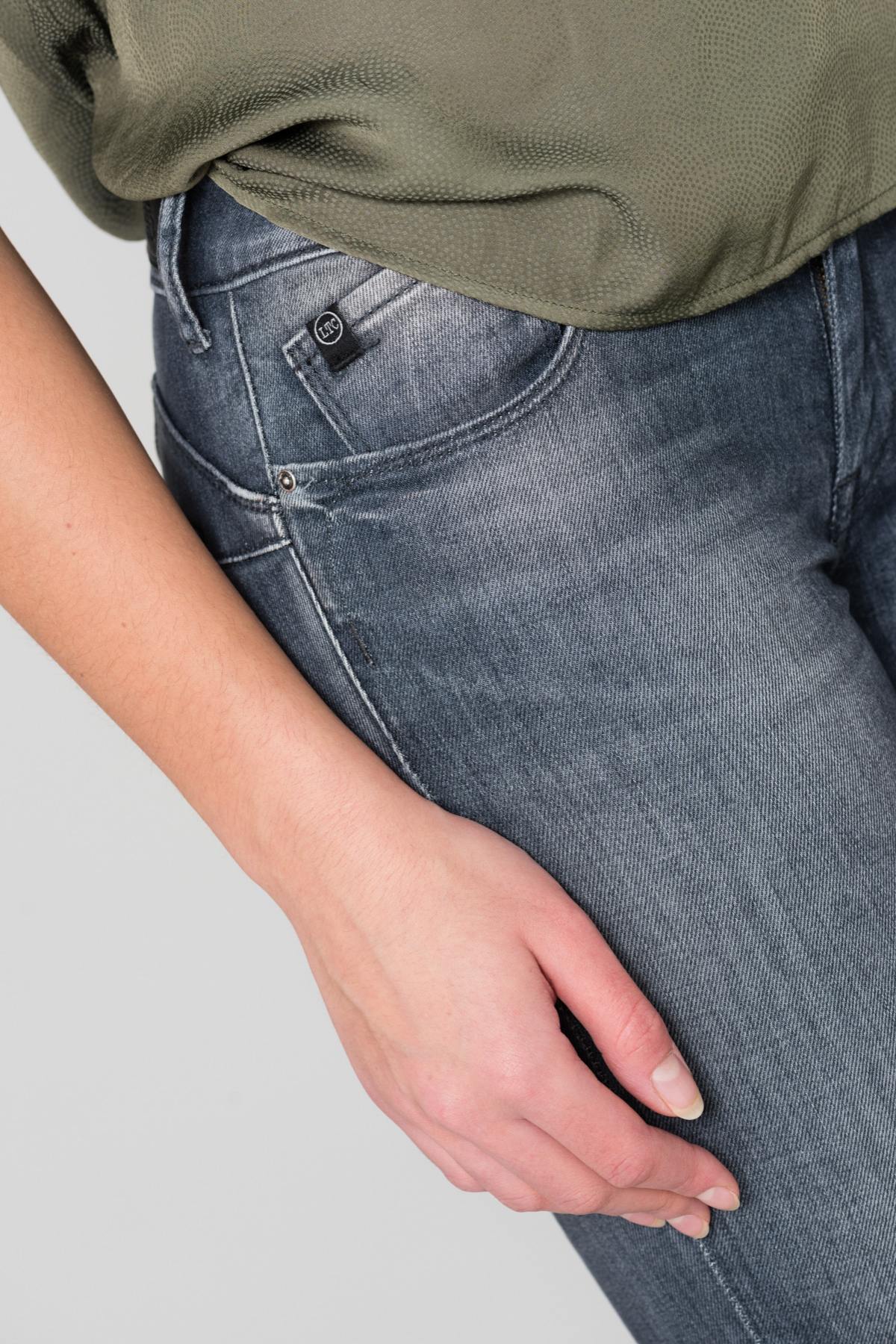 Gray slim fit jeans - Image n°5