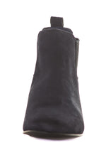 Navy blue leather boots - Image n°7