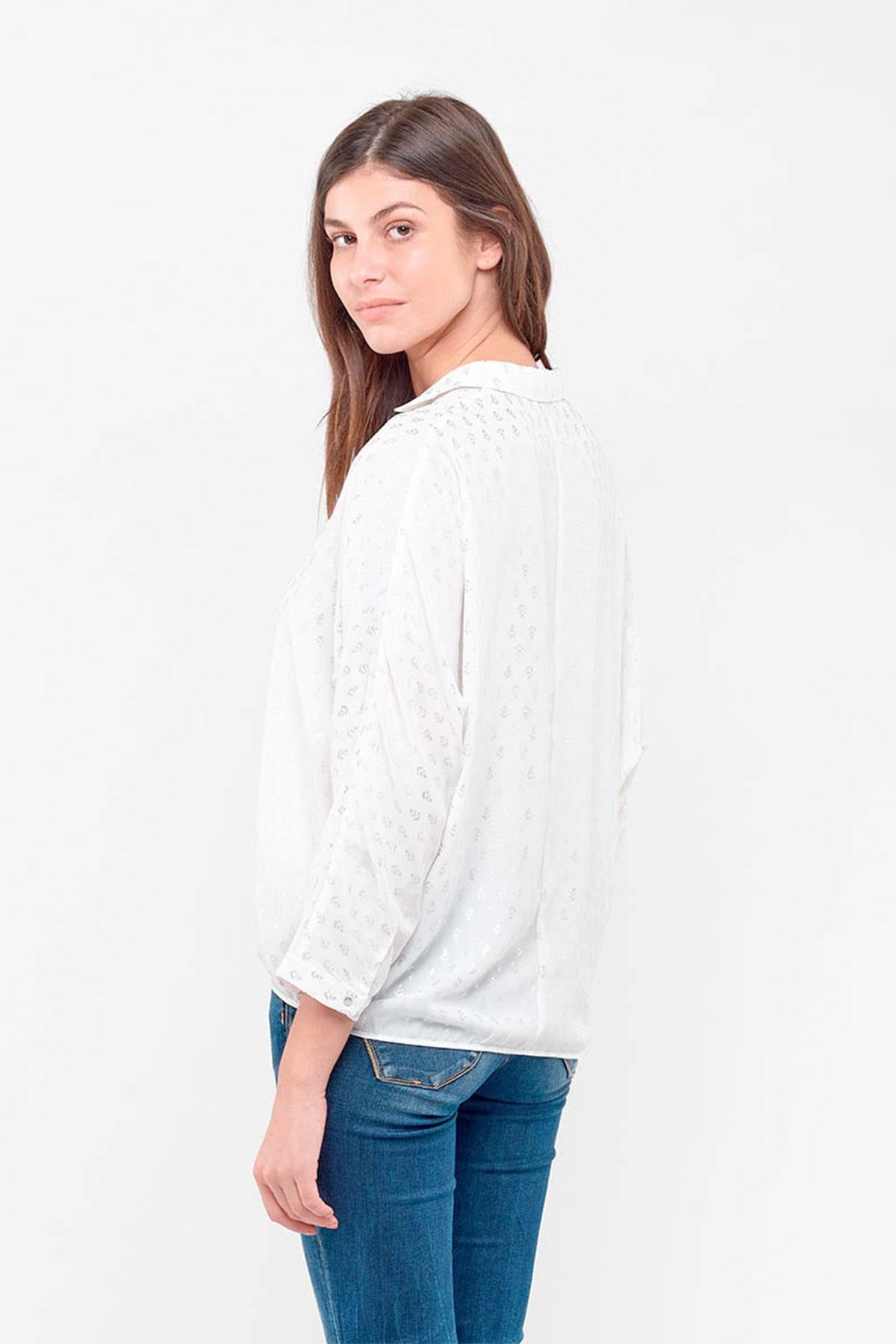 Shirt collar top - Image n°5