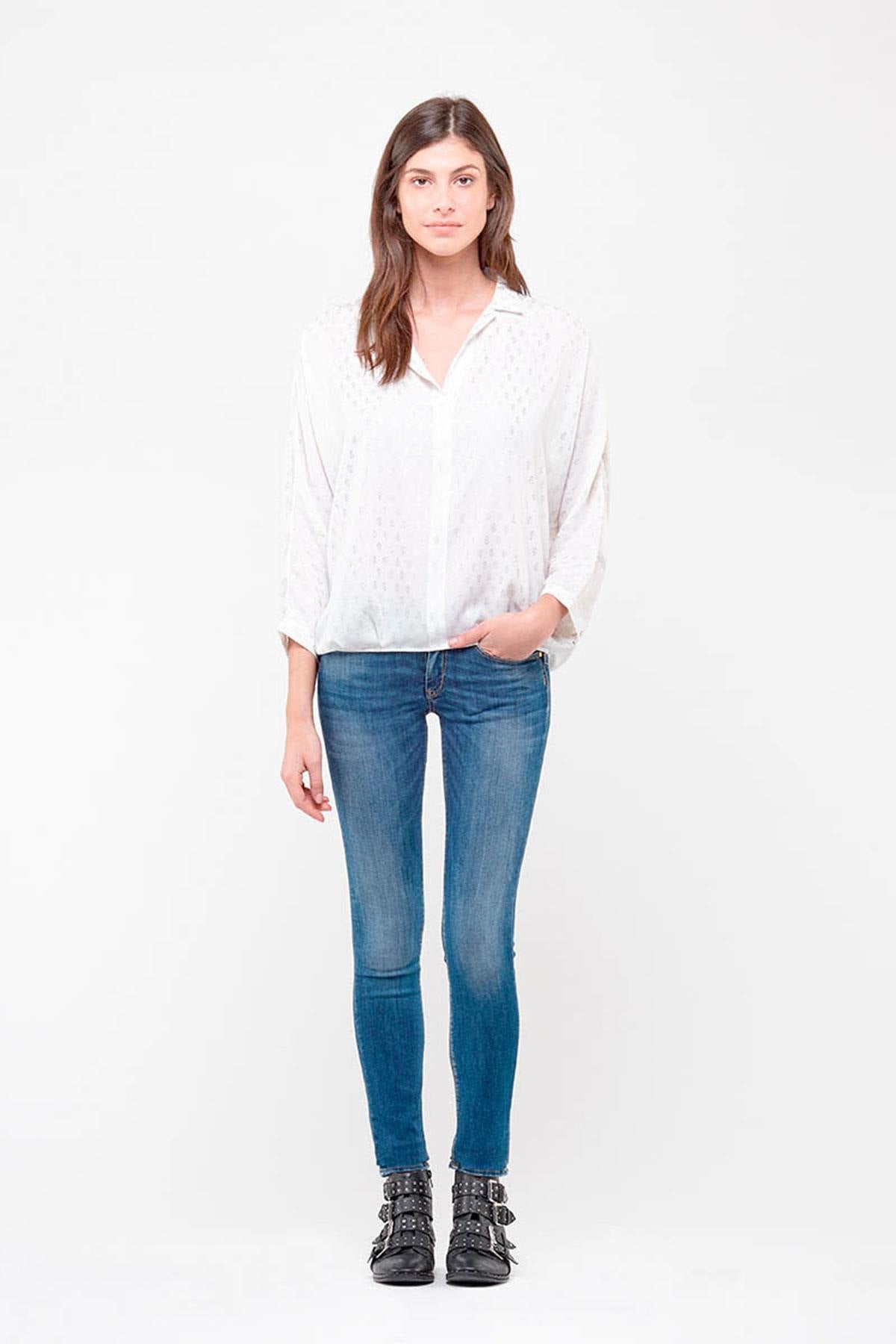 Shirt collar top - Image n°3