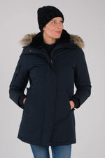 Women's parka with hood - Image n°1