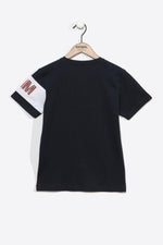 T-shirt for boys blue white red - Image n°4