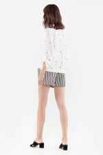 Off-white star embroidered blouse - Image n°4