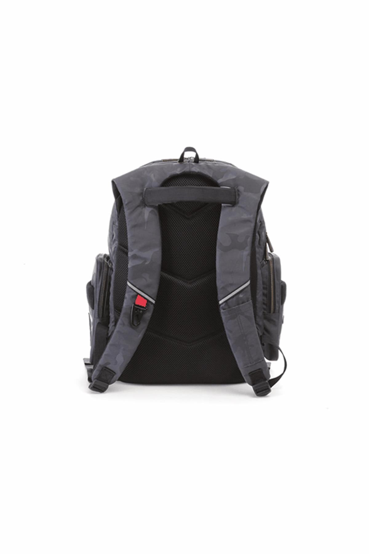 Blue gray camouflage backpack - Image n°2