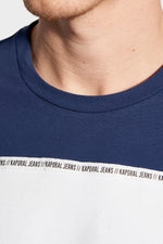 Tricolor round neck t-shirt - Image n°4