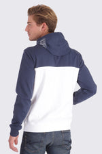 Blue and White Hoodie - Image n°2