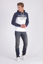 Blue and White Hoodie - Image n°3