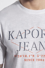 White round neck t-shirt - Image n°4