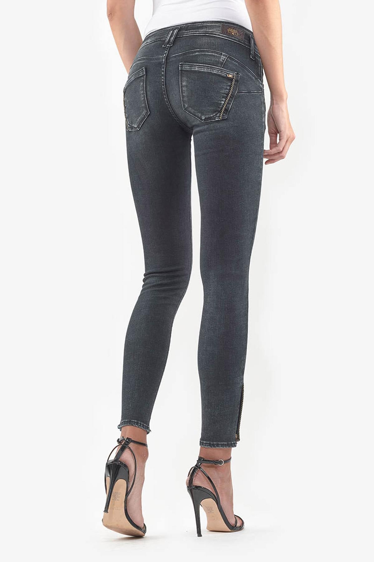 Women's slim washed jeans - Image n°1