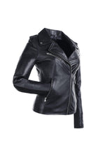 Black perfecto without belt for women - Image n°3