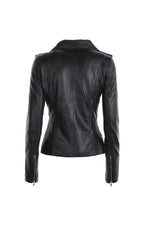 Black perfecto without belt for women - Image n°4