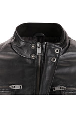 Men's genuine leather coat - Image n°4