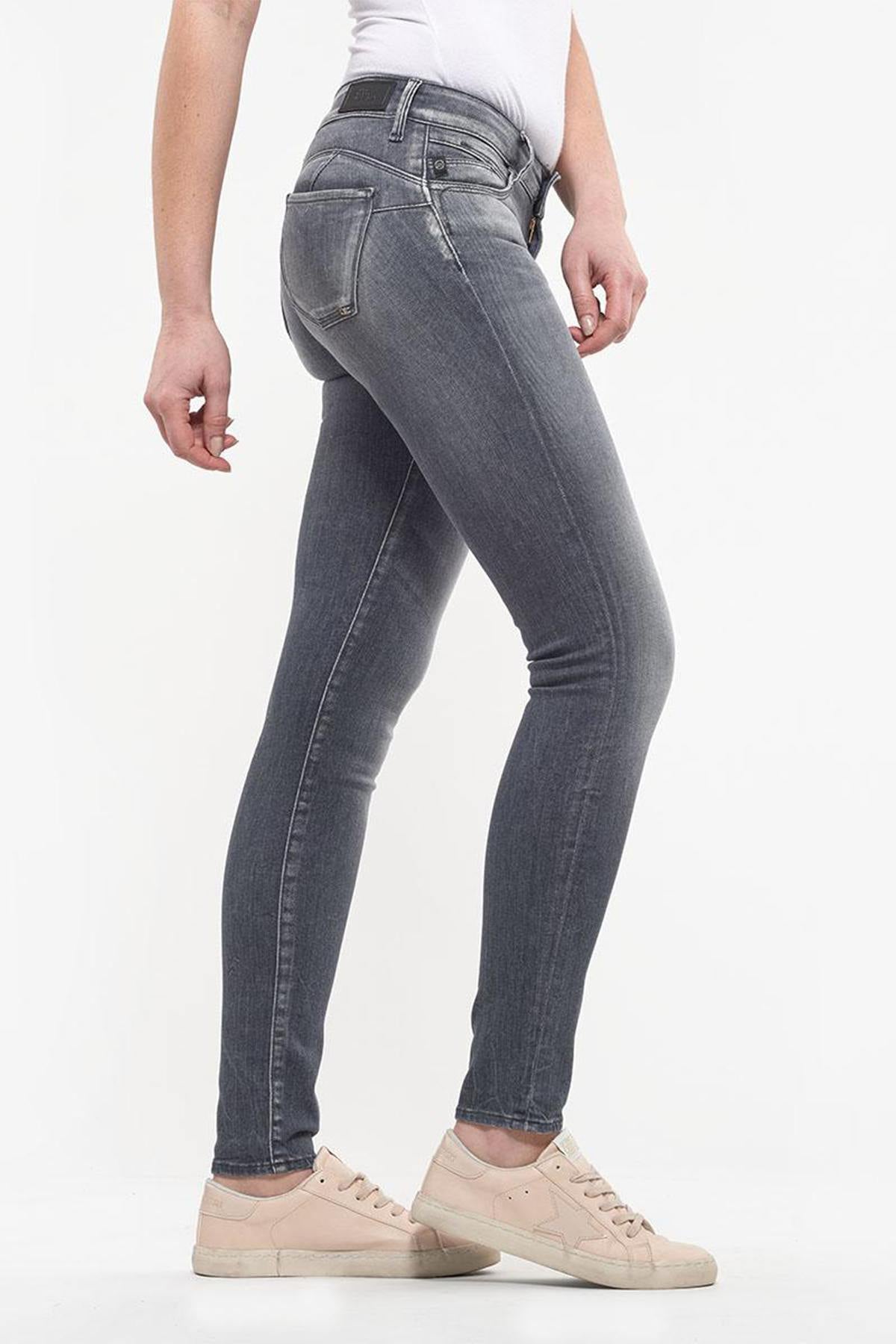 Slim stretch jeans with push-up effect - Image n°2