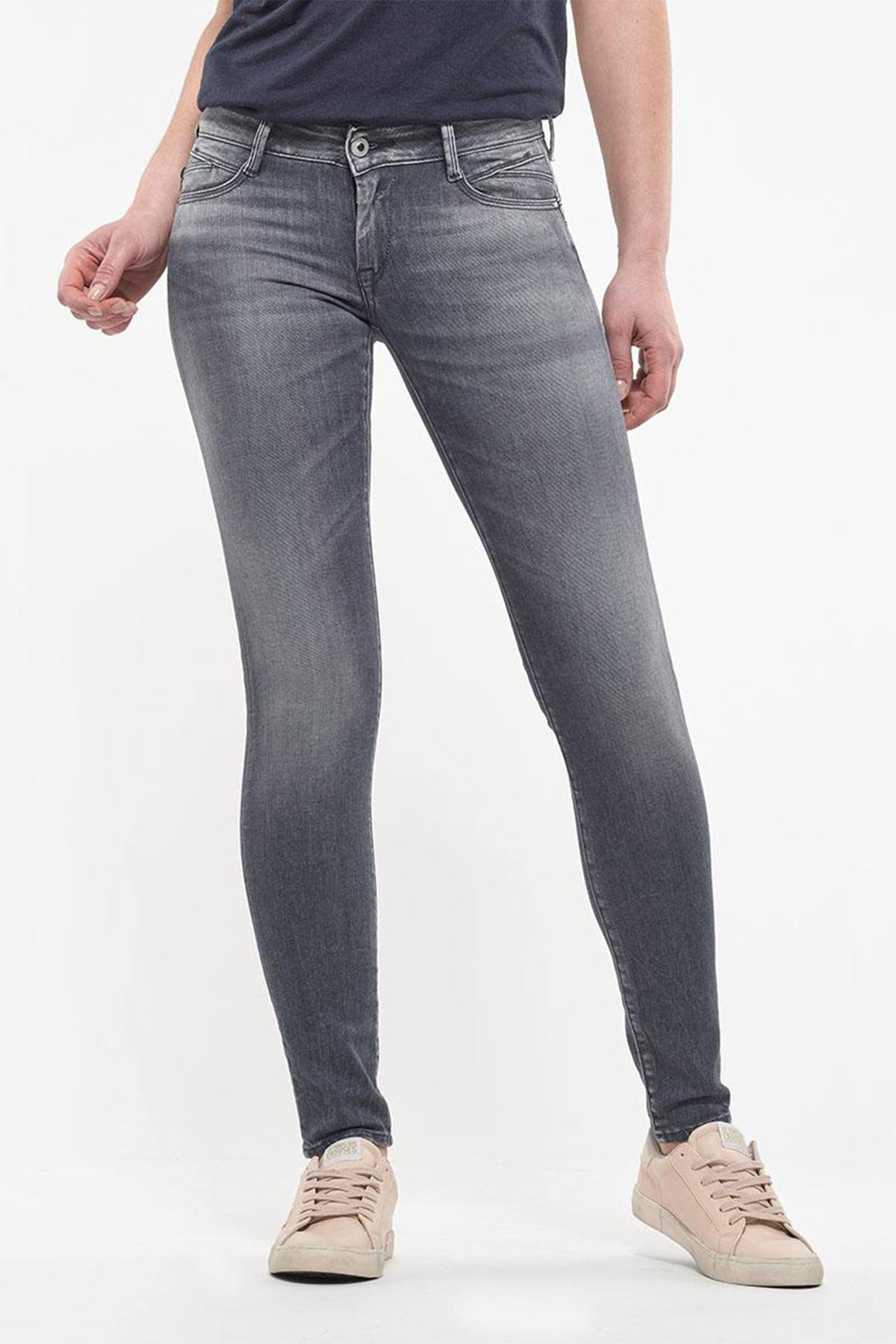 Slim stretch jeans with push-up effect - Image n°6