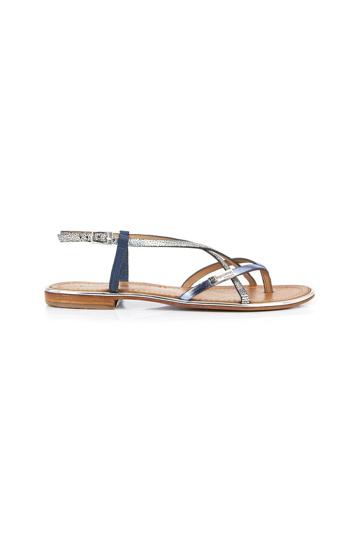 Chic and casual leather sandals - Image n°1