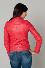 Spencer in red leather - Image n°4
