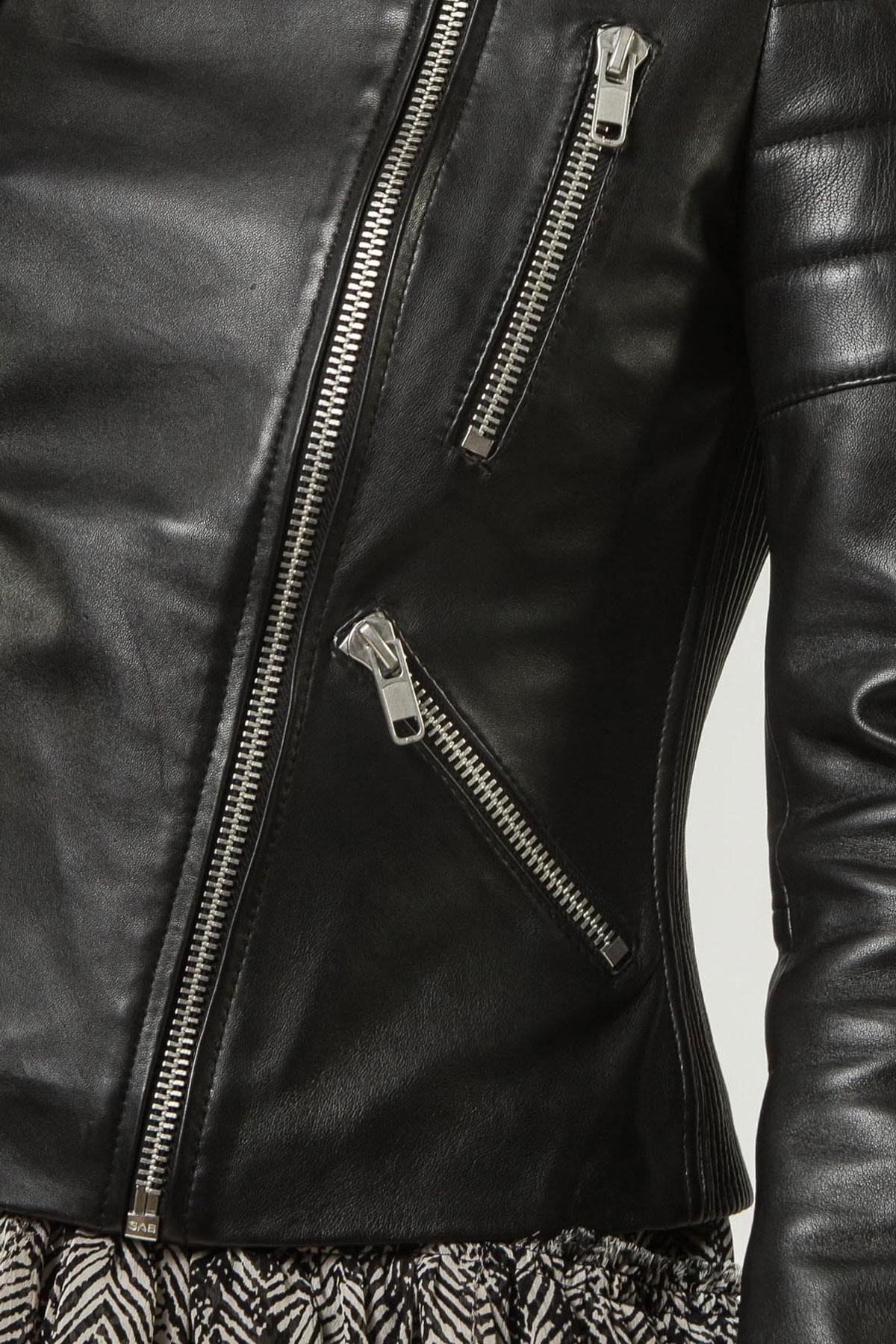 Quilted women's perfecto - Image n°6