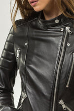 Quilted women's perfecto - Image n°7