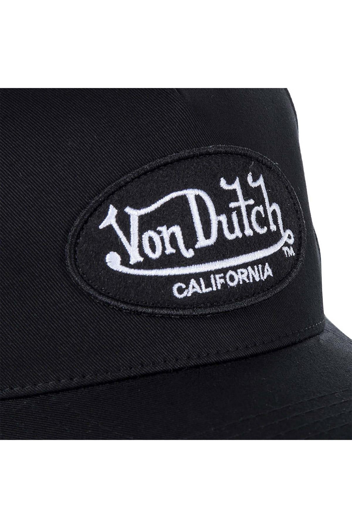 Plain black California cap - Image n°4