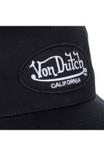 Plain black California cap - Image n°4