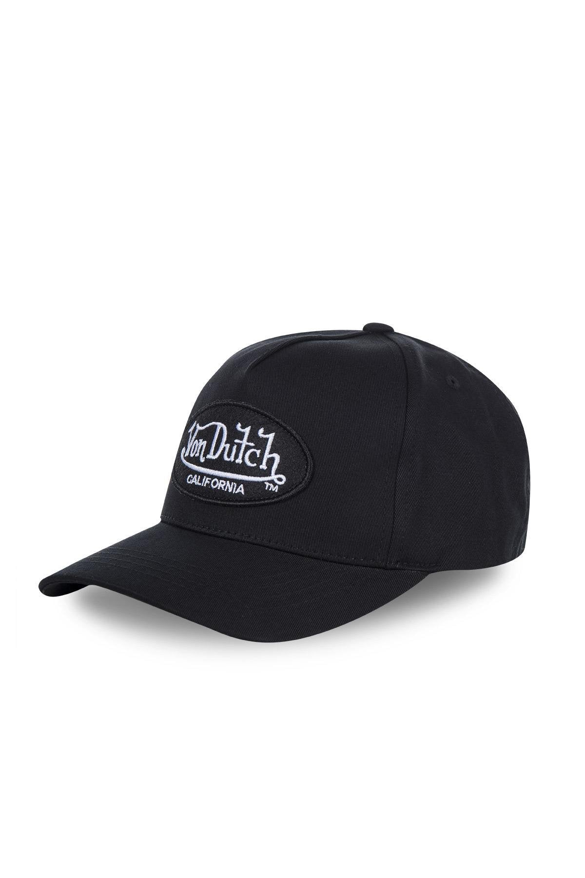 Plain black California cap - Image n°3
