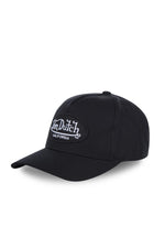 Plain black California cap - Image n°3