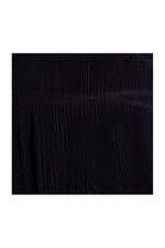 Black sleeveless V-neck dress - Image n°5