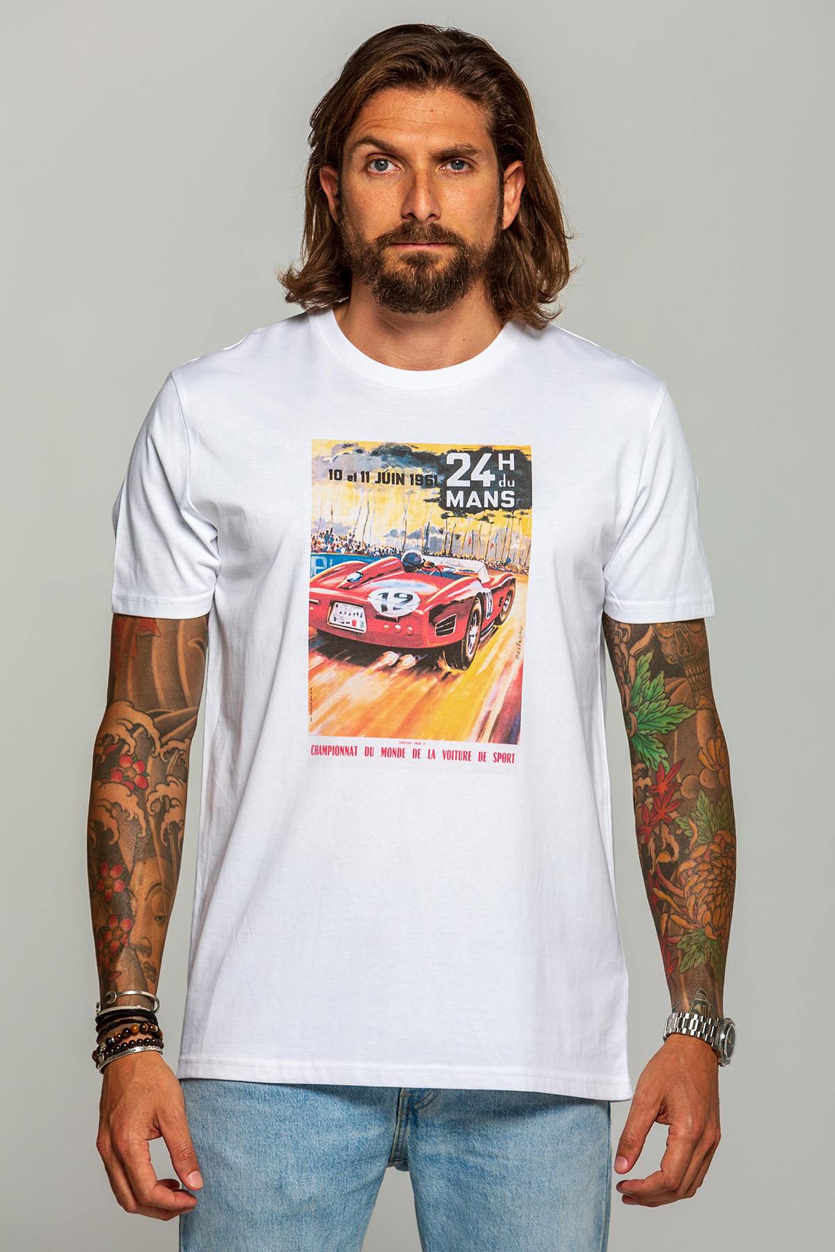 White 24h of Le Mans 1961 t-shirt - Image n°2