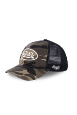 Von Dutch Dark Camouflage Cap - Image n°1