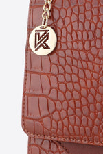 Camel chain shoulder bag - Image n°6