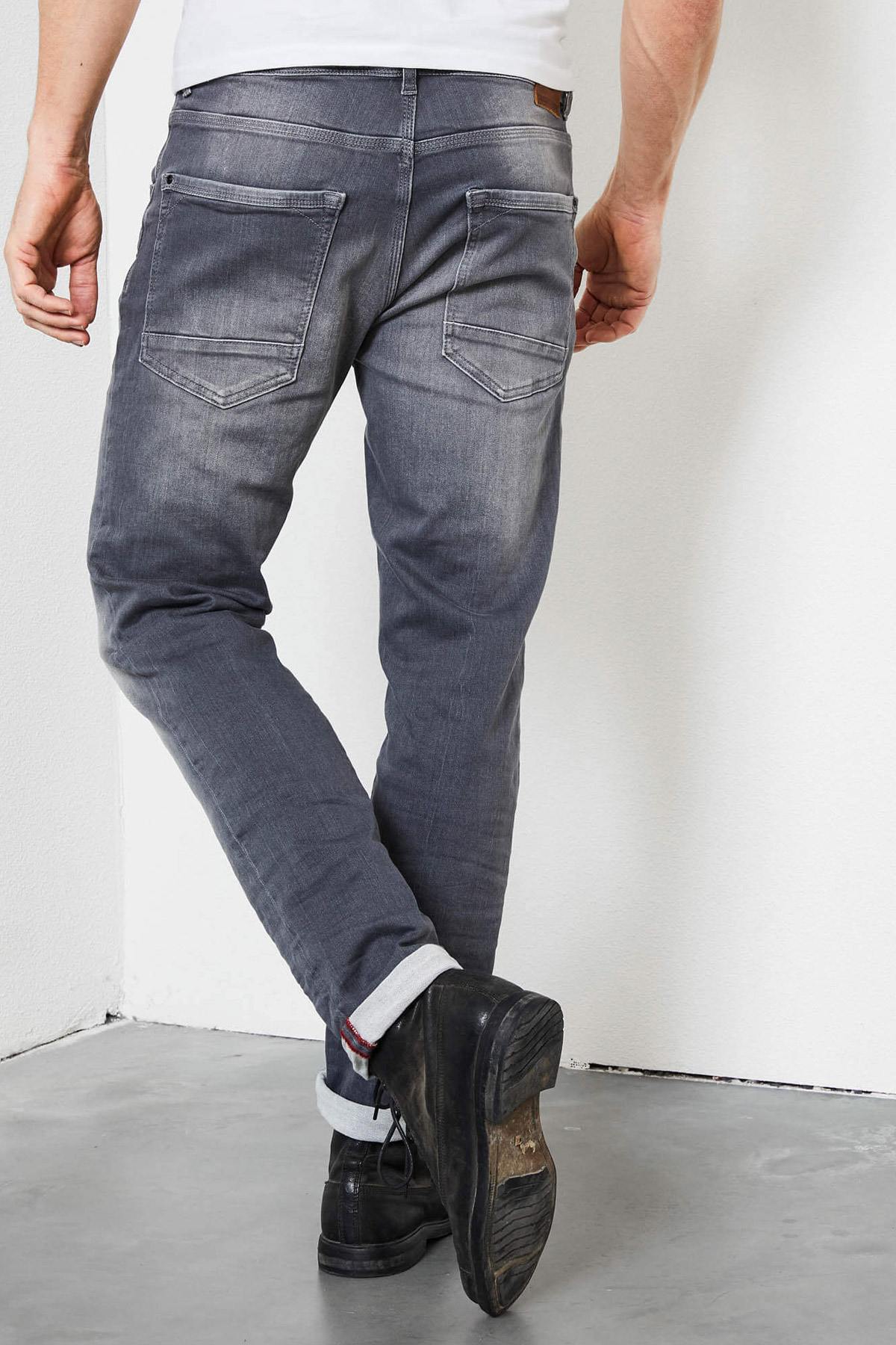 Jackson slimfit washed gray jeans - Image n°3