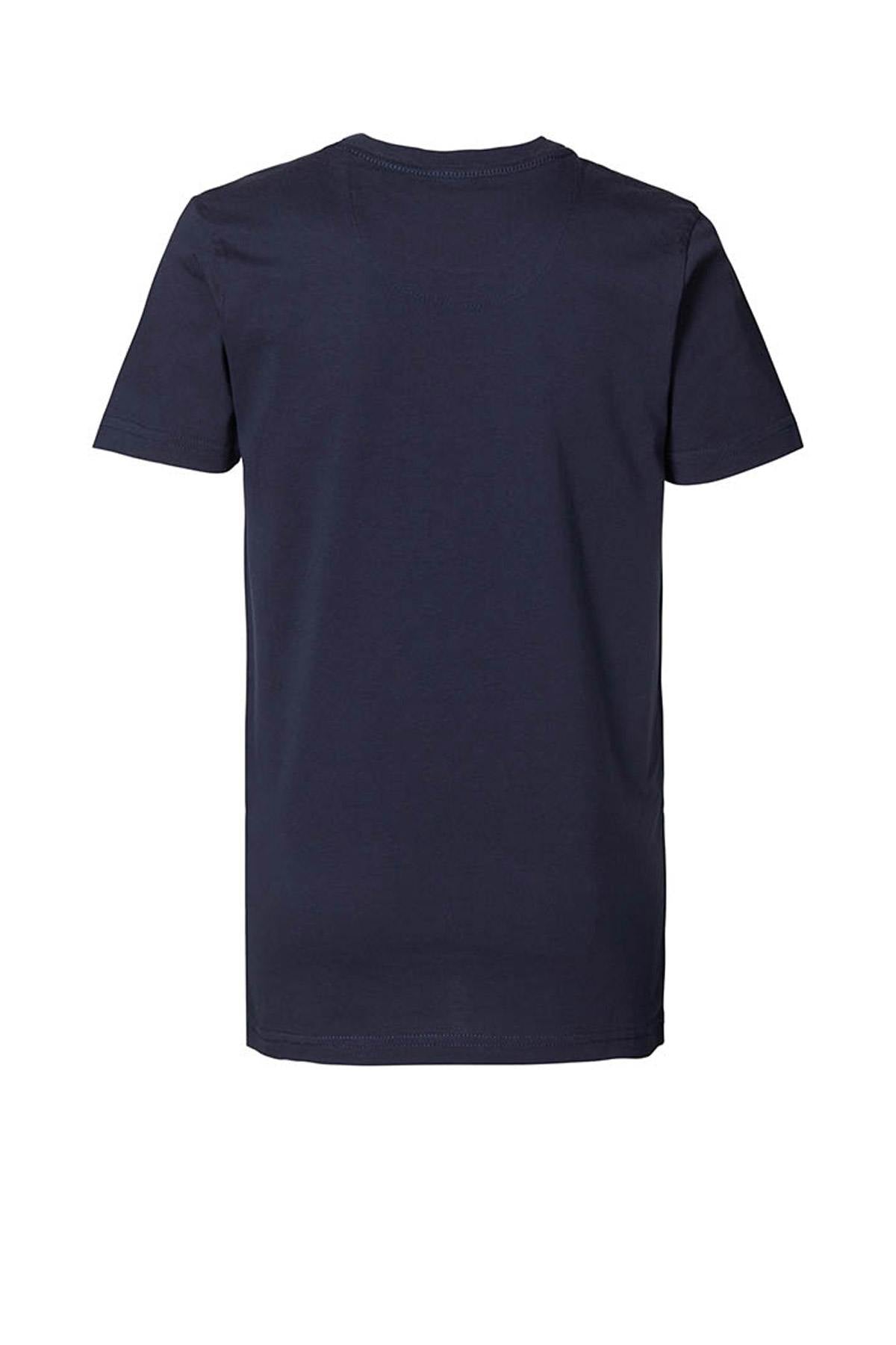 Vintage 1973 Petrol navy blue t-shirt - Image n°2