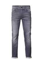 Jackson slimfit washed gray jeans - Image n°4