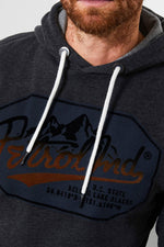 Black heather hoodie - Image n°3