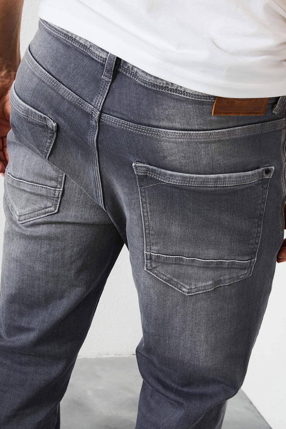 Jackson slimfit washed gray jeans - Image n°2