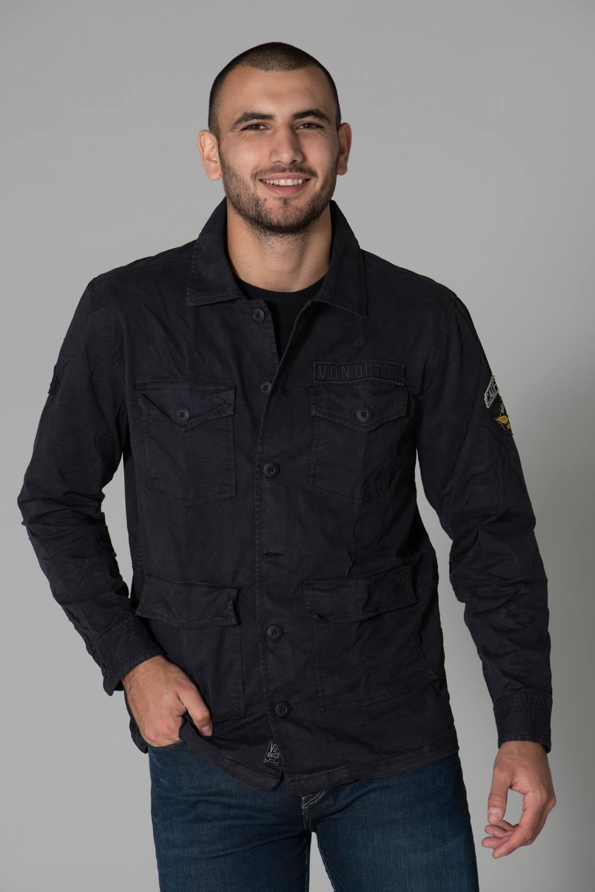 Black military jacket - Image n°4