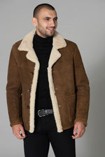 Men's shearling jacket - Image n°7