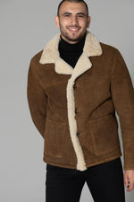 Men's shearling jacket - Image n°6