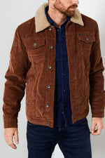 Vintage corduroy trucker jacket - Image n°3