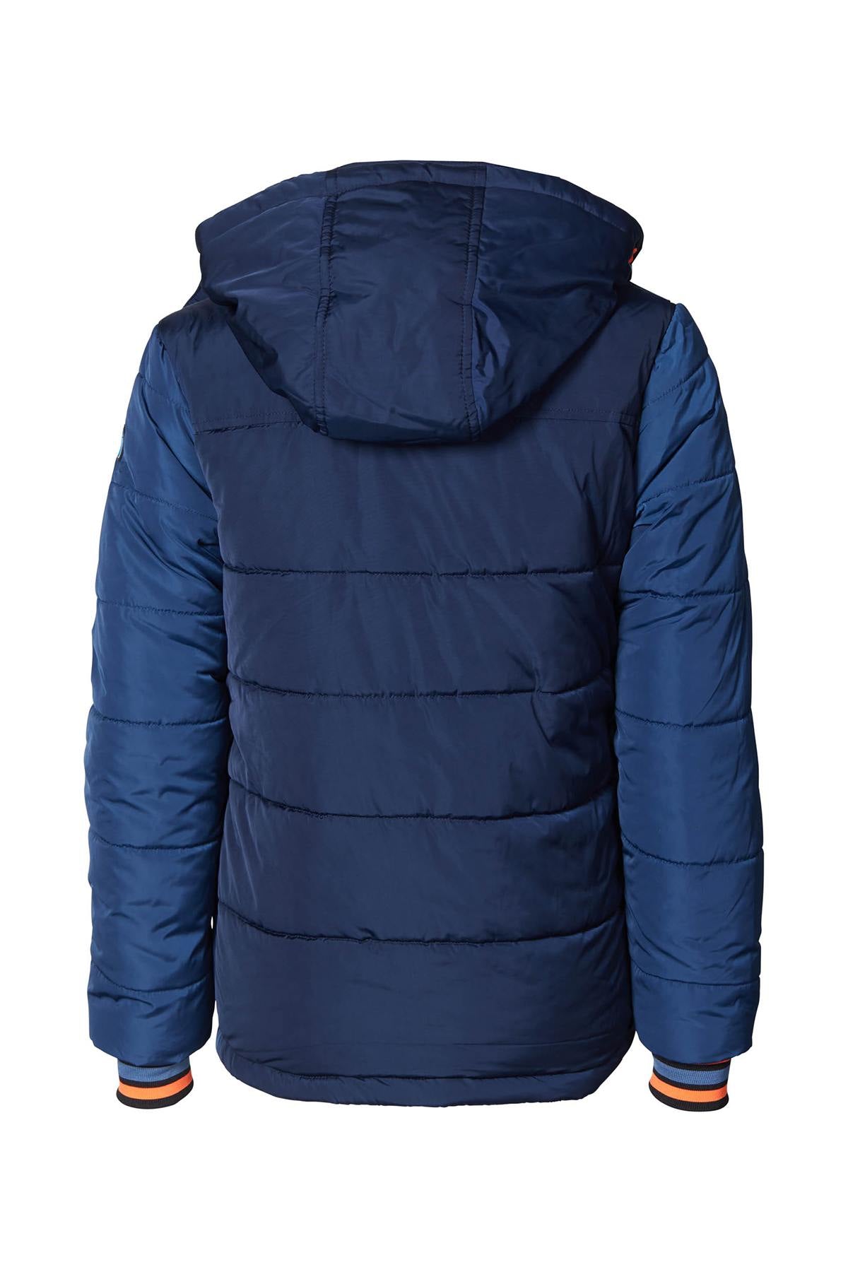 Warm down jacket with removable hood - Image n°2