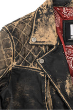 Hand-aged leather perfecto - Image n°8