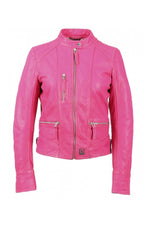 Fuchsia pink jacket for Women - Image n°2
