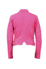 Fuchsia pink jacket for Women - Image n°4