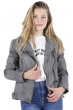 Perfecto Women's long Anthracite - Image n°1