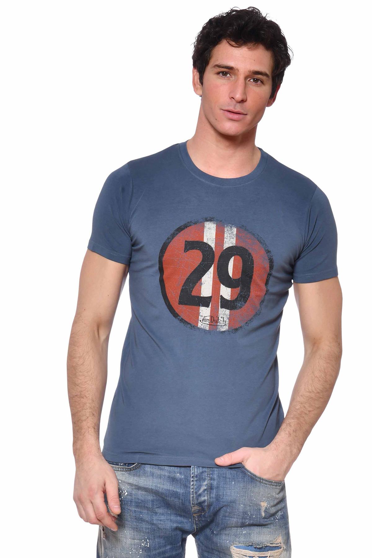 Indigo blue Racing 29 t-shirt - Image n°1