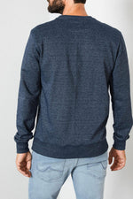 Heathered crew-neck sweatshirt - Image n°2