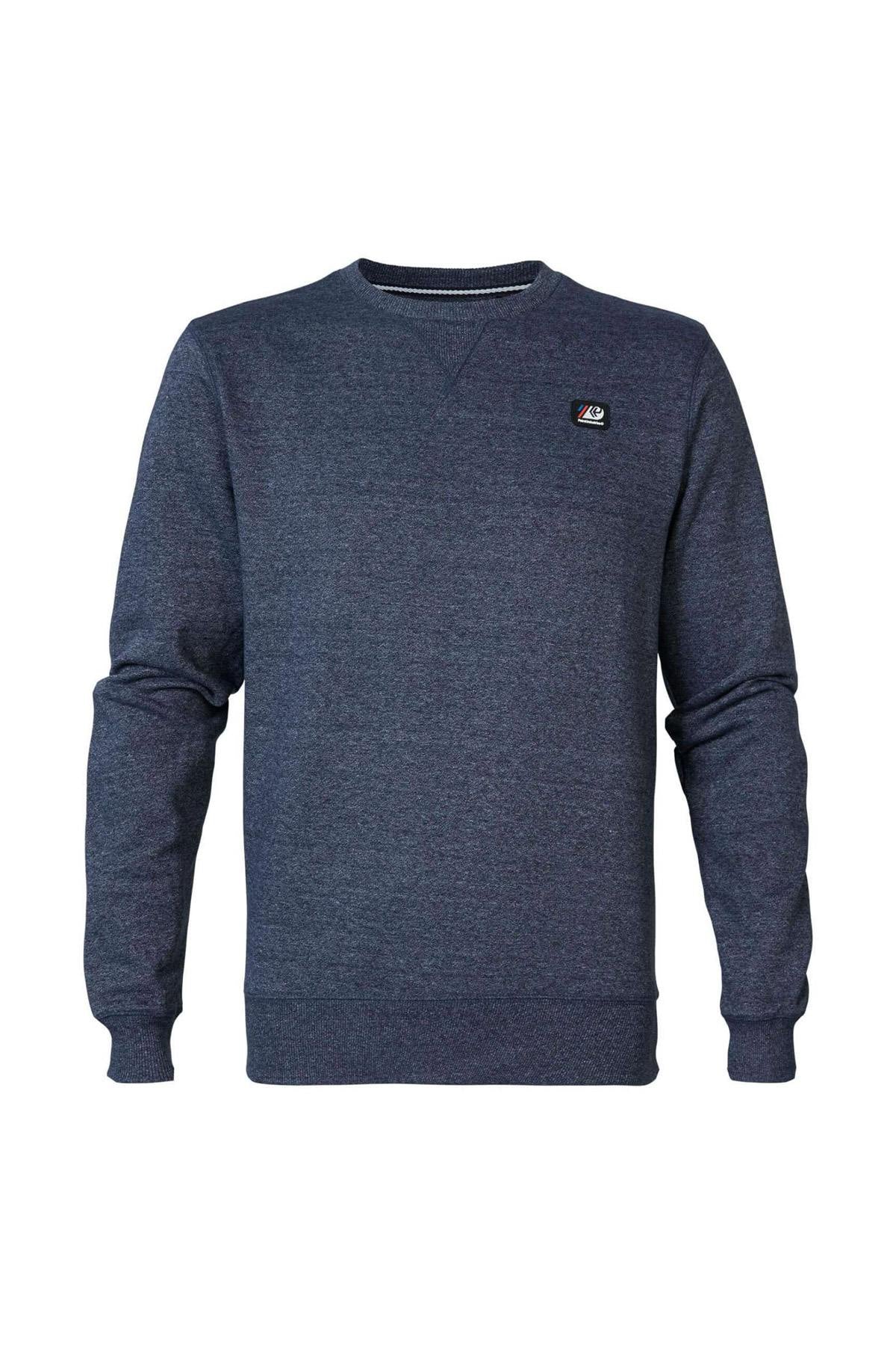 Heathered crew-neck sweatshirt - Image n°4